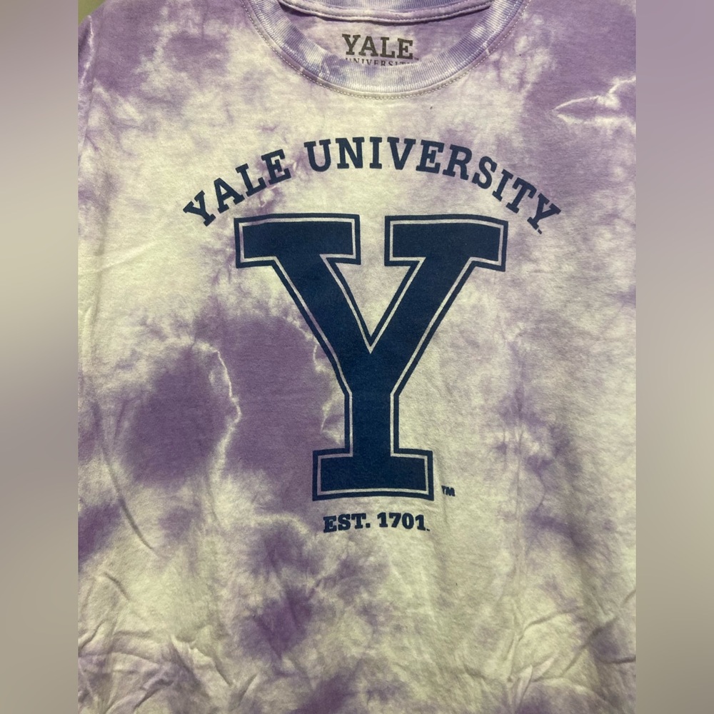 Tie Dye Yale University Tee